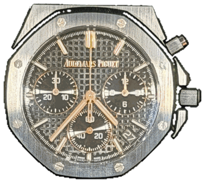 Audemars Piguet Royal Oak Chronograph 41, steel and rose gold